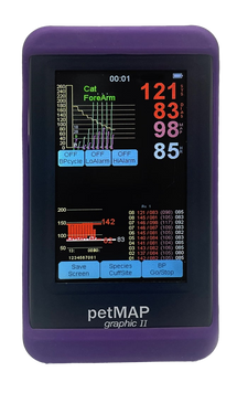 petMAP graphic II (НВАТ, ЧСС) &mdash; ветеринарний тонометр petMAP graphic II фото