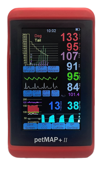petMAP+ II (НВАТ, ЧСС, Темп, SpO2 (Nonin)) &mdash; ветеринарний тонометр petMAP+II 7455 фото