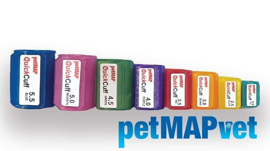 petMAP blood pressure cuff, QuickCuffs, 2,0 cm