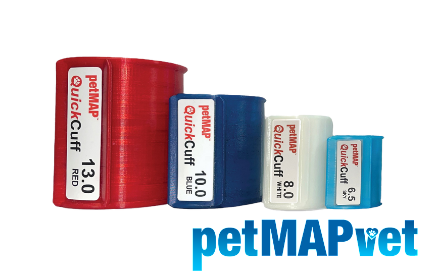 petMAP blood pressure cuff, QuickCuffs, 2,0 cm